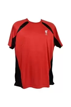 Image of Panel Polyester T-Shirt