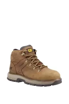 Image of Brown 'Exposition' Leather Hiker Safety Boot