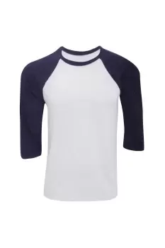 Image of Canvas 3/4 Sleeve Baseball T-Shirt