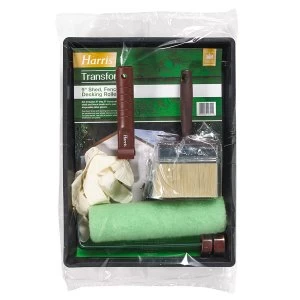 Image of Harris Transform Shed Fence and Decking Kit - 22.5cm 9"