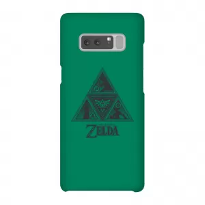 Image of Nintendo The Legend Of Zelda Triforce Phone Case - Samsung Note 8 - Tough Case - Matte
