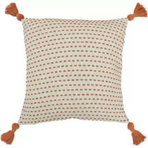 Image of Furn Ezra Cushion Cover (One Size) (Coral)