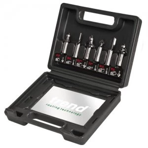 Image of Trend 6 Piece 1/2 Shank Router Cutter Starter Set