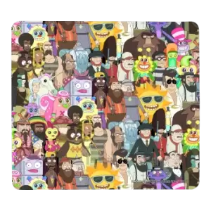 Image of Rick and Morty Parasites Gaming Mouse Mat - Small