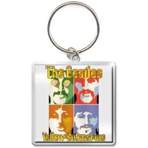 Image of The Beatles - Yellow Submarine Sea of Science Keychain