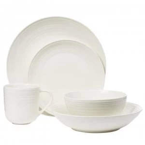 Image of Linea Linea Aspen Fine China 4 Cereal Bowls - Multi