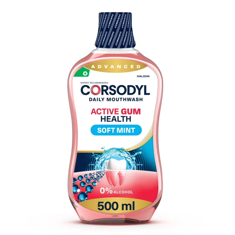 Image of Corsodyl Active Gum Repair Mouthwash 113139279