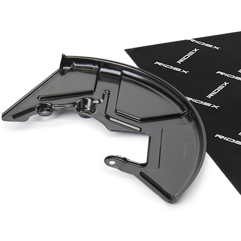 Image of RIDEX 1330S0056 Brake Disc Back Plate Front Axle Left Sheet Steel Splash Panel,brake disc (1330)