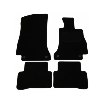 Image of Standard Tailored Car Mat - Mercedes C Class - With 4 Clips (2014 Onwards) - Pattern 3384 - MB42 - Polco