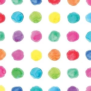 Image of Robert Dyas 3-Ply Paper Napkins - 20 Pack - Spotty