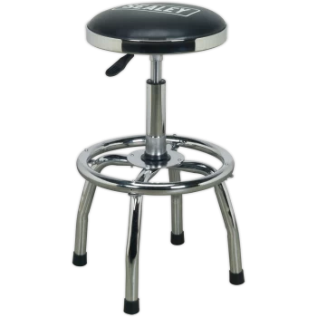 Image of Sealey Heavy Duty Pneumatic Workshop Stool