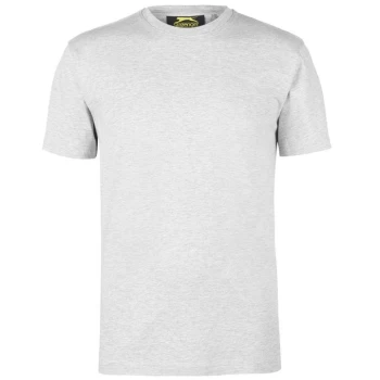 Image of Slazenger Banger Plain T Shirt Mens - Grey