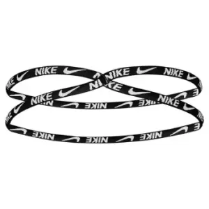 Image of Nike Fixed Lace Headband - Black