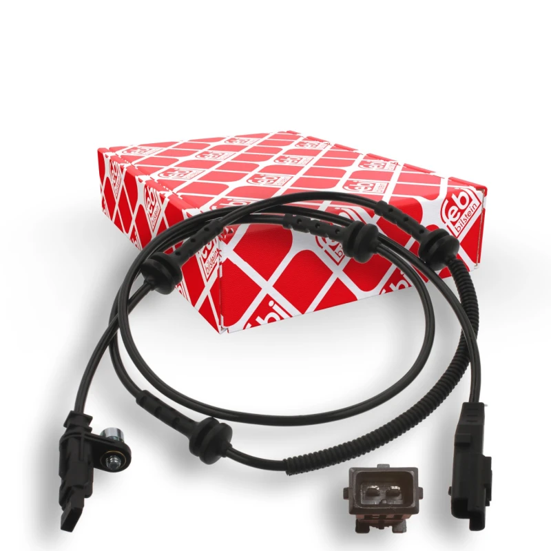 Image of FEBI BILSTEIN 36946 ABS Sensor Front Axle Right, with screw Sensor,wheel speed (412)