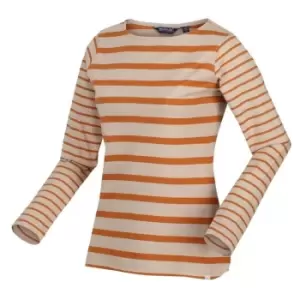 Image of Regatta Farida Long Sleeve Top - Moccasn/Cppr