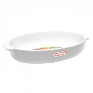 Image of Pyrex Medium Oval Oven Dish - Grey