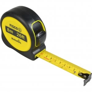 Image of Hultafors A1-Plus Hi Vis Tape Measure Imperial & Metric 26ft / 8m 25mm