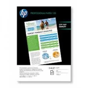 Image of HP Q6593A Matte Professional Inkjet Paper 120g A4 200 Sheets