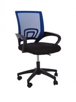 Image of Premier Housewares Maurice Office Chair- Blue