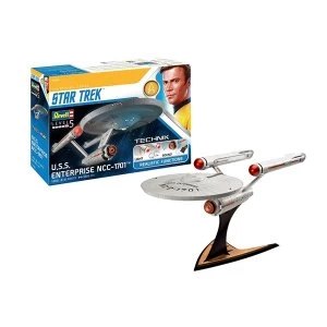 Image of USS Enterprise NCC-1701 (Star Trek) 1:600 Scale Level 5 Revell Technik Model Kit