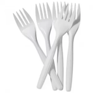 Image of Value Forks Plastic Wt Pack of 100