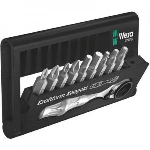 Image of Wera BC BR 9 05073645001 Forward/reverse ratchet set 1/4 (6.3 mm) 87mm