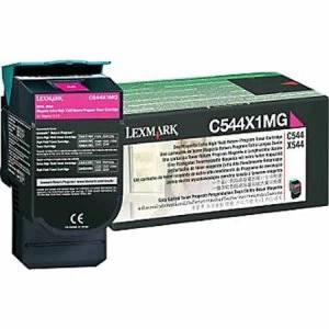 Image of Lexmark C544X1MG Magenta Laser Toner Ink Cartridge