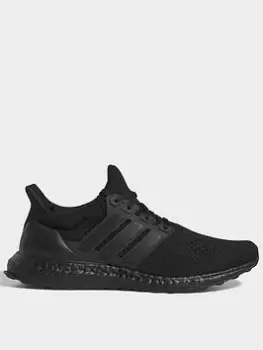 Image of adidas Sportswear Ultraboost 1.0 Trainers - Black/Green, Black/Green, Size 9, Men