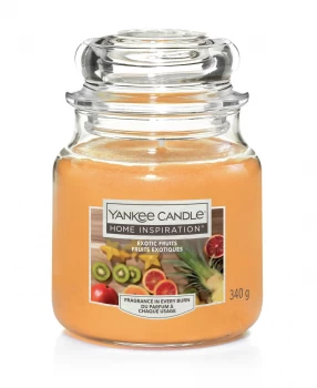 Image of Home Inspiration Medium Jar Candle - Exotic Frutis