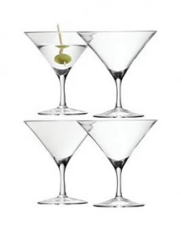 Image of Lsa International Bar Martini Glasses Set Of 4