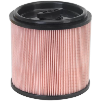 Image of Sealey Fine Dust Cartridge Filter for PC200 and PC300 Series Vacuum Cleaners