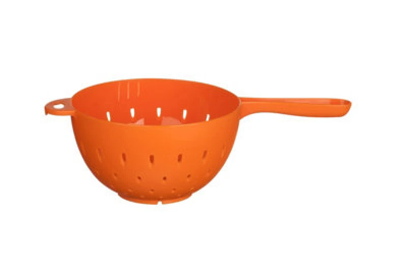 Image of Premier Housewares Colander Brights Orange Plastic Colander with Large Holes Orange