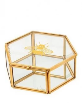 Image of Sass & Belle Busy Bees Glass Jewellery And Trinket Dish