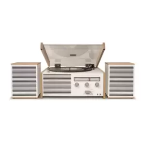 Image of Crosley White Metro Switch Ii All-in-One Turntable