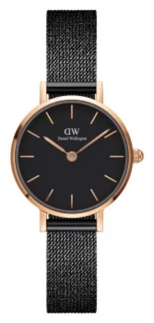 Image of Daniel Wellington Petite Ashfield 24mm Black Dial Watch