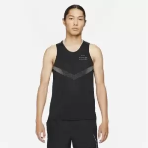 Image of Nike Run Tank Top Mens - Black