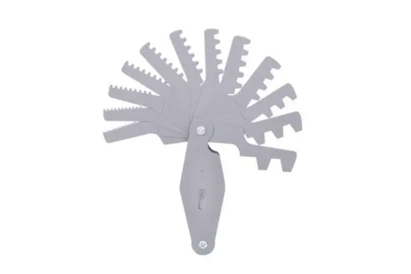 Image of KS TOOLS 300.0622 Thread Gauge 12 2 20 Spring Steel Spring Steel Thread Gauge (6988)