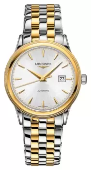 Image of LONGINES L49843797 Flagship 40mm Automatic Two Tone Watch