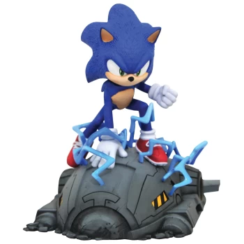 Image of Diamond Select Sonic The Hedgehog Movie Gallery PVC Figure - Sonic