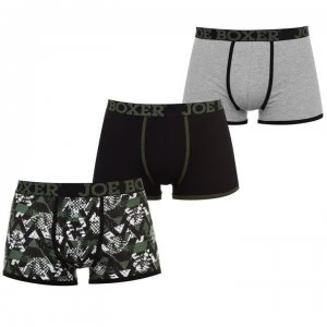 Image of Joe Boxer 3 Pack Hipster Briefs Mens - Black/Grey/Gree