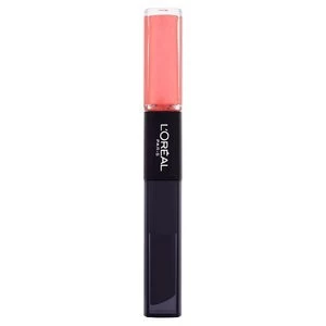 Image of LOreal Paris Infallible 2-in-1 Lip Colour 404 Corail Co Pink