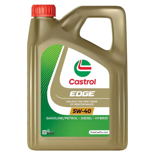 Image of Castrol EDGE 5W-40 4l Engine oil 15F7D6 VAUXHALL: Corsa Mk3, Astra Mk6, Meriva Mk2, BMW: 3 Coupe, 3 Saloon, VOLKSWAGEN: New Beetle Convertible, Golf 6