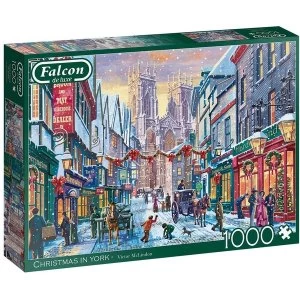 Image of Jumbo Falcon de Luxe-Christmas in York Jigsaw Puzzle - 1000 Pieces