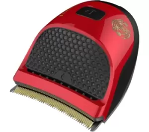 Image of REMINGTON Manchester United Edition HC4255 QuickCut Hair Clipper - Black & Red