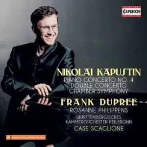 Image of Nikolai Kapustin Piano Concerto No 4/Double Concerto/ by Nikolai Kapustin CD Album