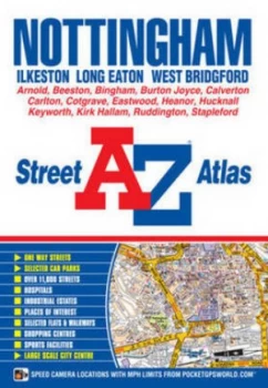 Image of Nottingham A-Z Street Atlas Paperback