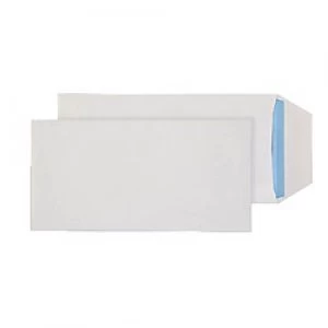 Image of Purely Commercial DL Envelopes Gummed 220 x 110 mm Plain 90 gsm White Pack of 1000