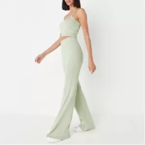 Image of Missguided Ribbed bralet - Green