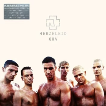 Image of Rammstein Herzeleid - XXV Anniversary Edition - Splatter Vinyl - Sealed 2020 UK 2-LP vinyl set 602507485139
