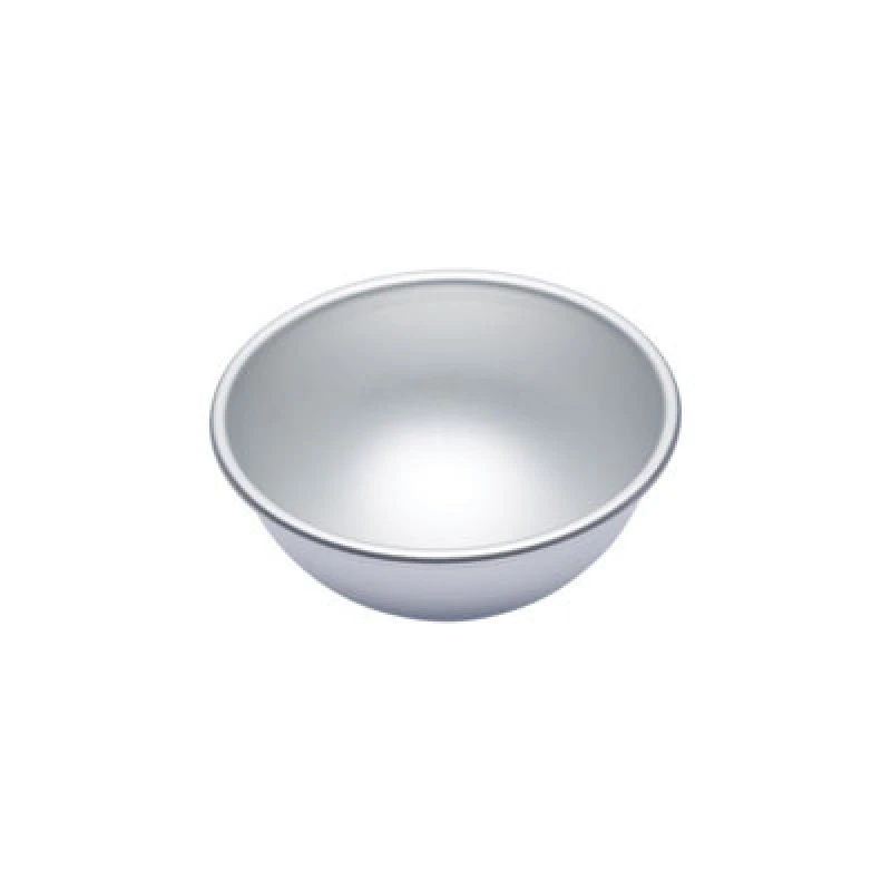 Image of Masterclass Silver Anodised 15cm Hemisphere Cake Pan Dark Grey